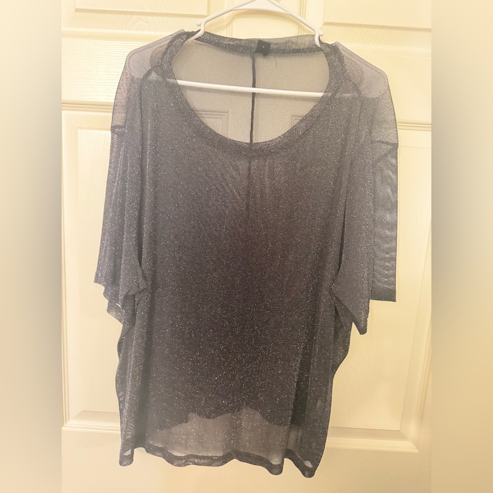 Sheer Short Sleeve